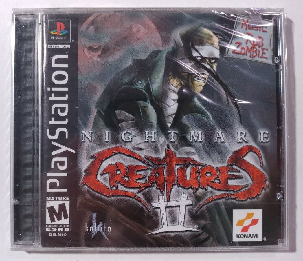 NIGHTMARE CREATURES II 2 Playstation 1 PS1 Game For Sale