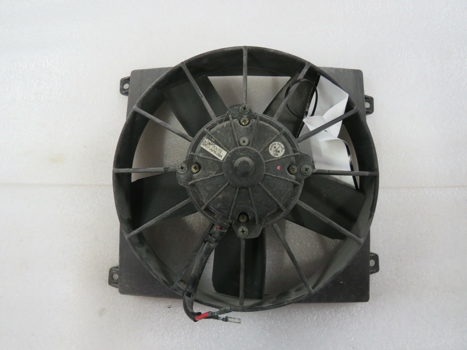 Ferrari 348, AC Condenser Fan Motor, Used, P/N 62992500