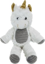 Unicorn Plush Spark Create Imagine White Gray 16" Rattle Crinkle Stuffed Animal
