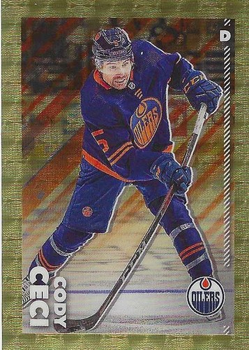 Topps NHL Chrome 2022-23 201 Cody Ceci GOLD SuperFractor 1/1 one of one