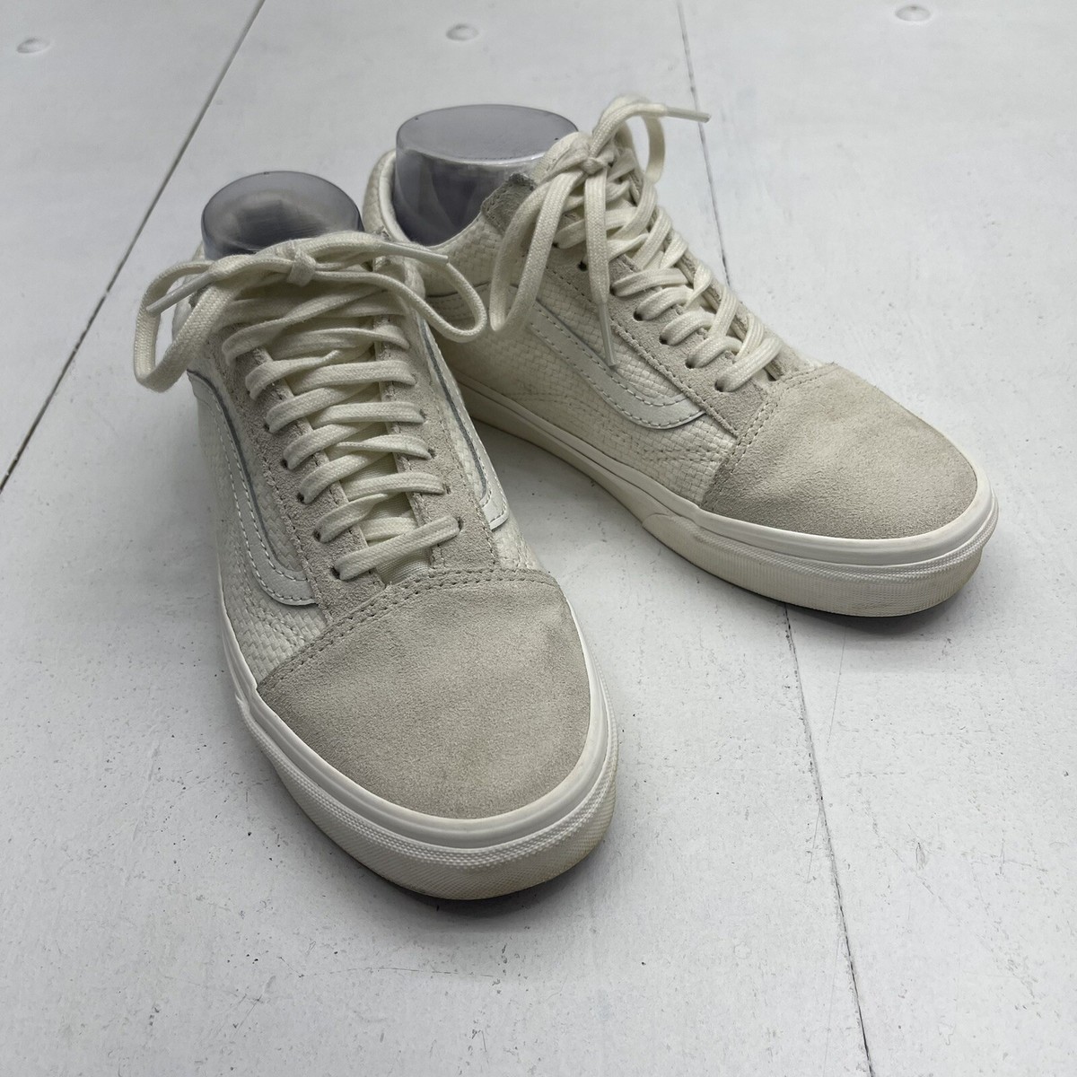 VANS Old Skool Tan Shoes, M6.5/W8 Vans Unisex Knu Skool Skateboarding Shoes VN000CRPKHK Khaki  main image 2