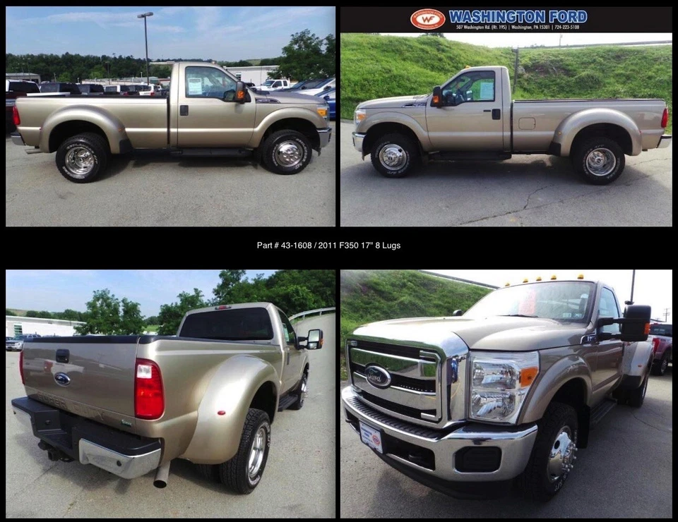 FORD F350 17" 2012 2013 2014 2015 2016 Dually Wheel Simulators Foto 2 de 4