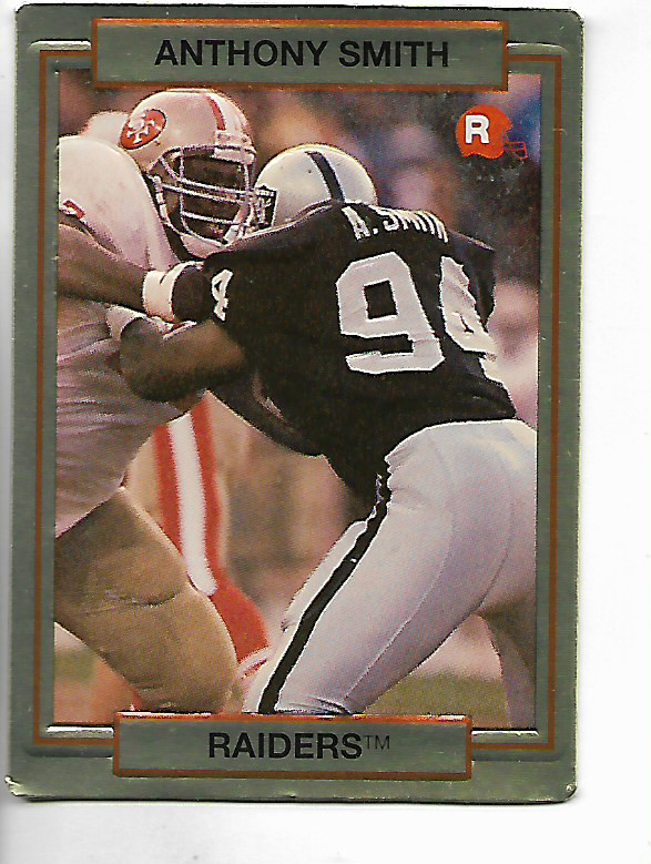1990 Action Packed Rookies & Update Anthony Smith Rookie Card