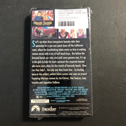 SEALED! VHS: BEACH BABES FROM BEYOND (SEXY DRAMA) RARE NEW - Picture 6 of 7
