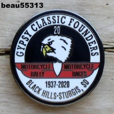 2020 STURGIS JACKPINE GYPSY SOUTH DAKOTA HARLEY RALLY JACKET VEST HAT PIN