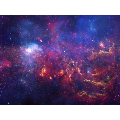 Hubble Weltraumteleskop Galaktisches Zentrum Region Milchstraße Galaxie Kunst Leinwand 18x24