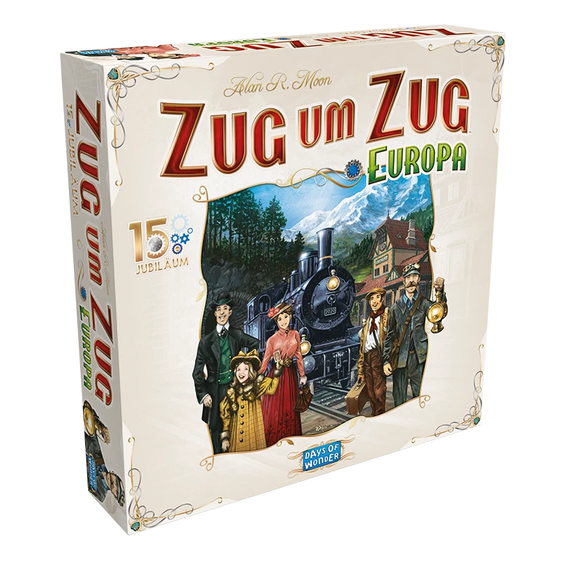 Zug um Zug Europa 15 Jahre Edition - (Days of Wonder, Asmodee) - Bild 3 von 4