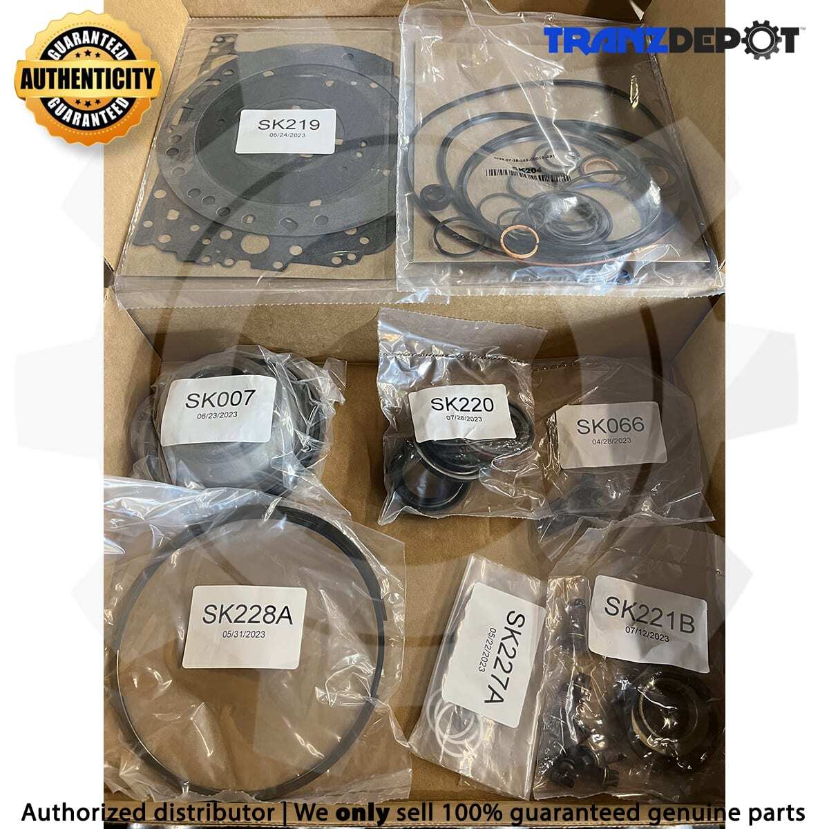 Factory Mopar Transmission Overhaul Rebuild Kit for 62TE