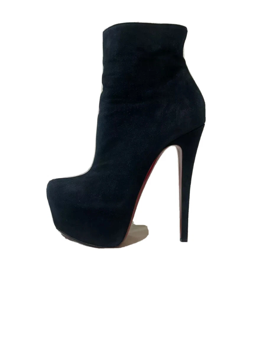 Christian Louboutin Daf Daffodile Dark Blue Boots 38.5 | eBay