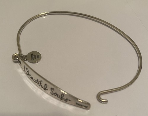 Genuine Chamilia Beautiful Souls Spoken ID Ster Silver Bangle (M/L) 1010-0387 - Picture 4 of 6