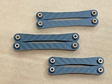 6pcs Carbon Fiber Steering & Suspension Link Set Arrma Granite BigRock 3S BLX