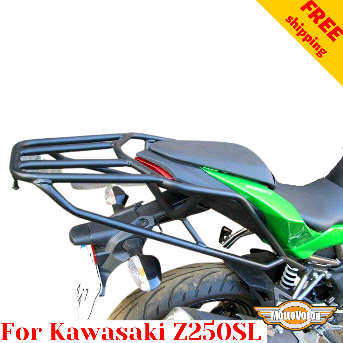 For Kawasaki Z250SL Rear luggage rack Z250 SL Kawasaki Rear rack
