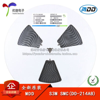 50PCS X MDD S3M   (DO-214AB) 3A/1000V Diode #E9*