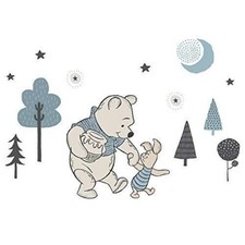 Disney Baby Forever Pooh Blue Beige Bear Wall Decals Stickers by Lambs Ivy