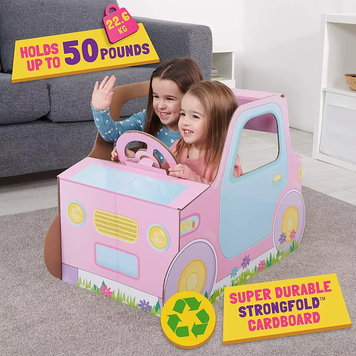 Little tikes pink car bed cheap
