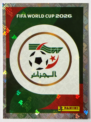 2026 FIFA WC USA Panini Sticker #749 ALG 1 ALGERIA SHIELD Brazil