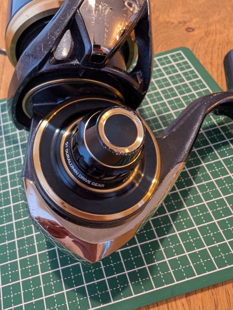 Shimano Saltiga 14000-XH Saltiga Surf Ocean Reel, Used, No Line Roller Free Spin - Image 9
