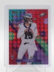 2025 Topps Finest Football Red Geometric Kyle McCord #7