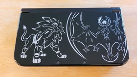 &ldquo;New&rdquo; Nintendo 3DS XL Pokemon Sun & Moon Solgaleo & Lunala Black Edition Console