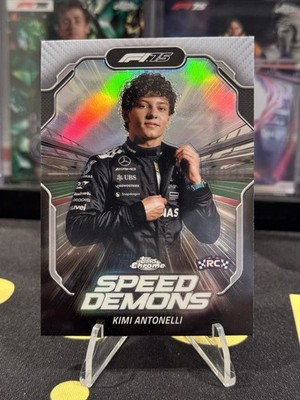 2025 Topps Chrome Formula 1 - Speed Demons - Kimi Antonelli (RC) #SD-1