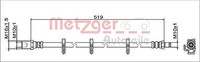 Metzger Bremsschlauch Hinterachse Links, Hinterachse Rechts FüR Iveco