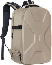 MOSISO Camera Backpack   Waterproof Hardshell DSLR Camera Bag Camel - OB