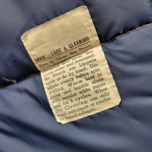 Vintage Mens William Barry Brandon Colorado Down Puffer Vest Small Made In USA - Picture 8 of 14