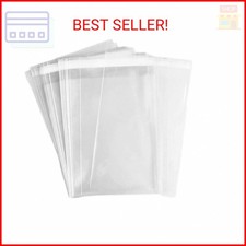 Nobranded 50 pcs Clear 12" x 16" Self Seal Cello Cellophane Bags Resealable Poly
