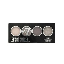 W7 Let's Go Smokey Eye Paltte - 4 Colours