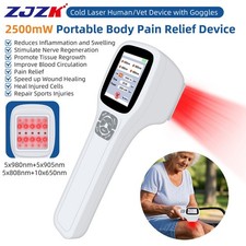 Deep Tissue Laser Physical Therapy Device Chronic and Acute Pain Relief 2500mW