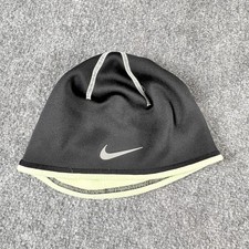 Nike Beanie Black Therma Fit Swoosh Running Training Athleisure Winter Outdoor