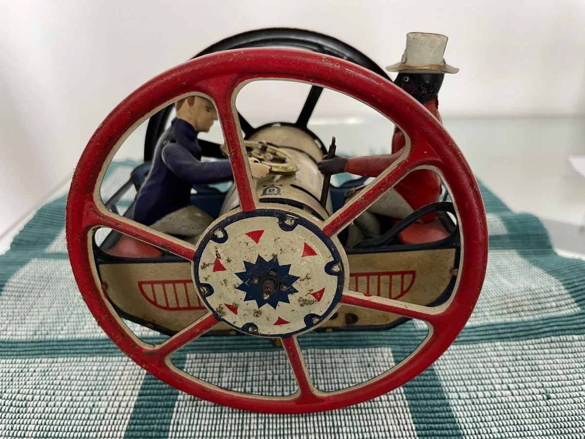 Ancien Jouet Scarabée Mécanique Lehmann Allemagne Tôle 1900
