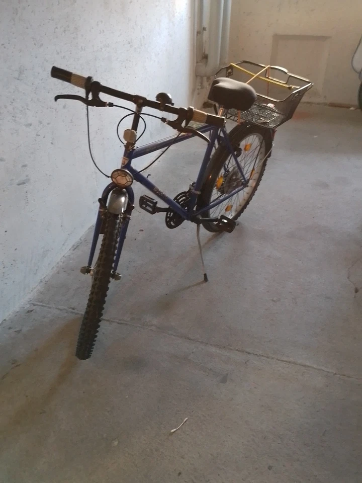 Herrenfahrrad 26Zoll Farbe Blau gebraucht guter Zustand 