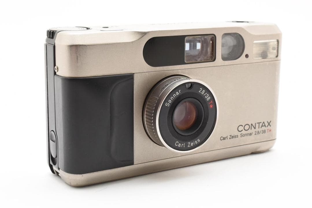 【美品】CONTAX T2 35mm コンパクトカメラ (Carl Zeiss) Contax T2 35mm Point and Shoot Film Camera