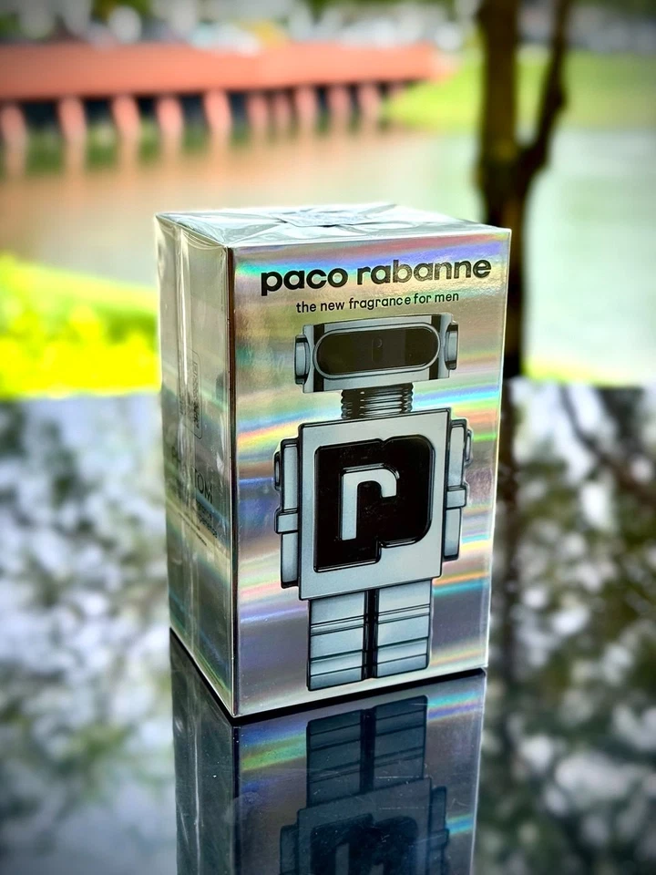 Phantom por Paco Rabanne EDT 3,4 OZ Colonia para Hombres Nuevo Sellado Foto 3 de 3