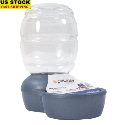 #ad #ad Automatic Gravity Water Dispenser Dogs Cats W Charcoal Filter Water Bowl $13.53