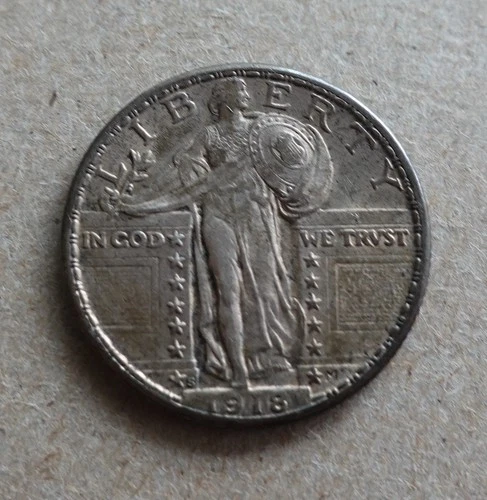 1918-S U.S. Standing Liberty Quarter