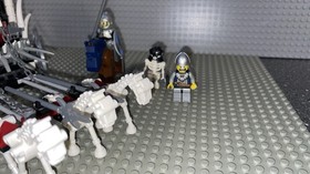 LEGO 7092 Skeletons' Prison Carriage Castle 2006. 100% complete