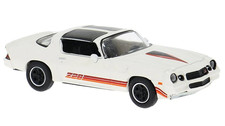 BREKINA 1980 CHEVROLET CAMARO Z28 T-TOP  WHITE HO 1/87 PLASTIC