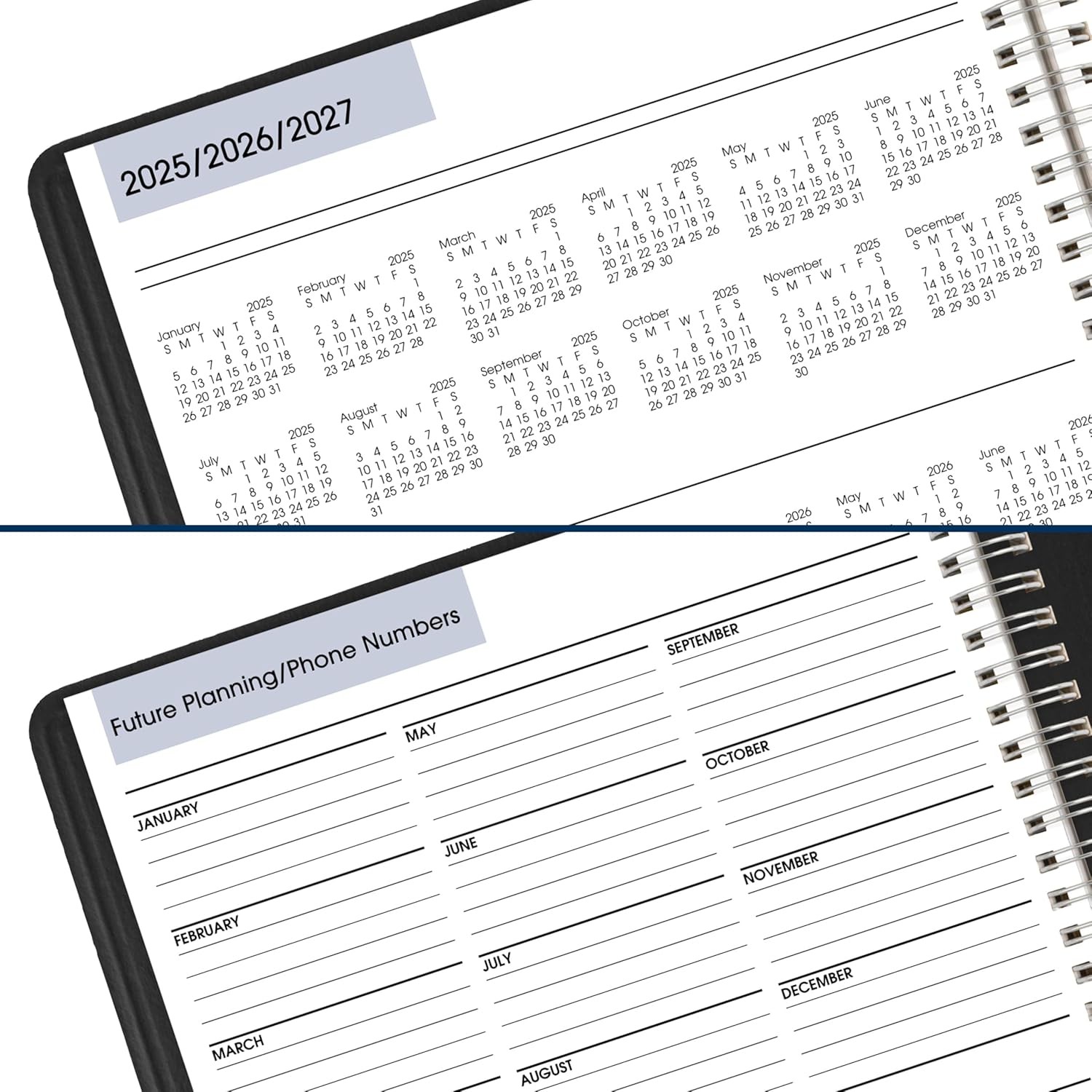 AT-A-GLANCE 2026 Appointment Book Planner, Daily, Four Person Group Planner, 8" 