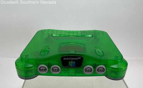 Nintendo 64 Jungle Green Console ONLY (UNTESTED)