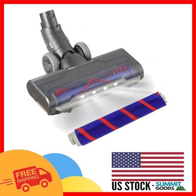 LED Hardwood Floor Vacuum Attachments for Dyson V6 DC59 DC61 DC74 - Dual Roll...