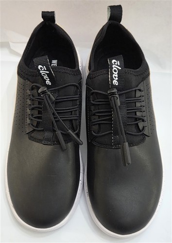 NWOT Clove 9.5 Classic Black Holographic Limited Ed Nursing Tennis Shoes 127442 - Picture 5 of 5