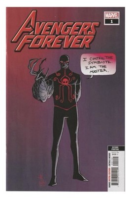 Avengers Forever #1 2nd Print Cover F Red Skull Venom 2022