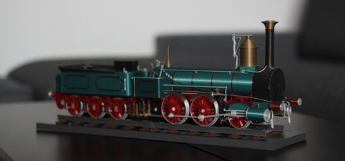 1B Borsig Lokomotive 1854 3D Fertigmodell KPEV Preußen (Beschreibung beachten) | Zustand: Neu: Sonstige (siehe Artikelbeschreibung)