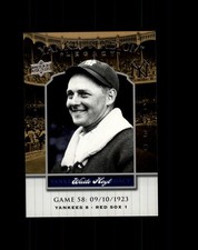 Waite Hoyt 2008 Upper Deck Yankee Stadium Legacy Game 58 #YSL58 New York Yankees