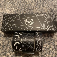 NIB Archer & Olive Spooky Washi Tape Set NEW Bats Spiderwebs Branches