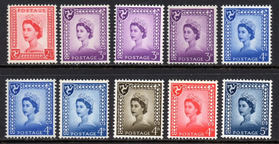 GUERNSEY, JERSEY, ISLE OF MAN 1958-69 SETS, FINE MNH - Image 4 of 4