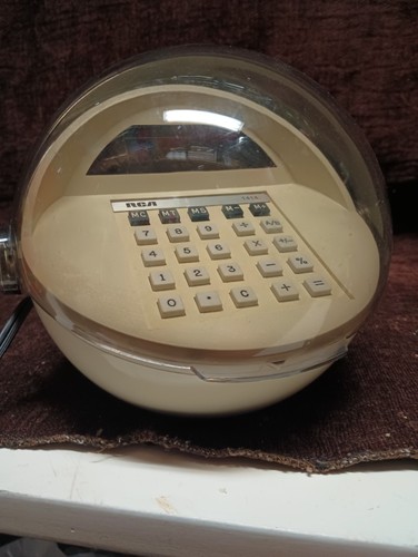 Vtg RCA 1414- Garrett CM20 Calculator Works Rare Space Age MCM Modern RCA USA - Picture 10 of 11
