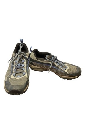 Merrell Performance Vibram wms gray blue hiking walking sneakers sz 8 SKU 9943